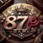 87P Game logo with casino-style design representing online gaming and real earning platform in Pakistan