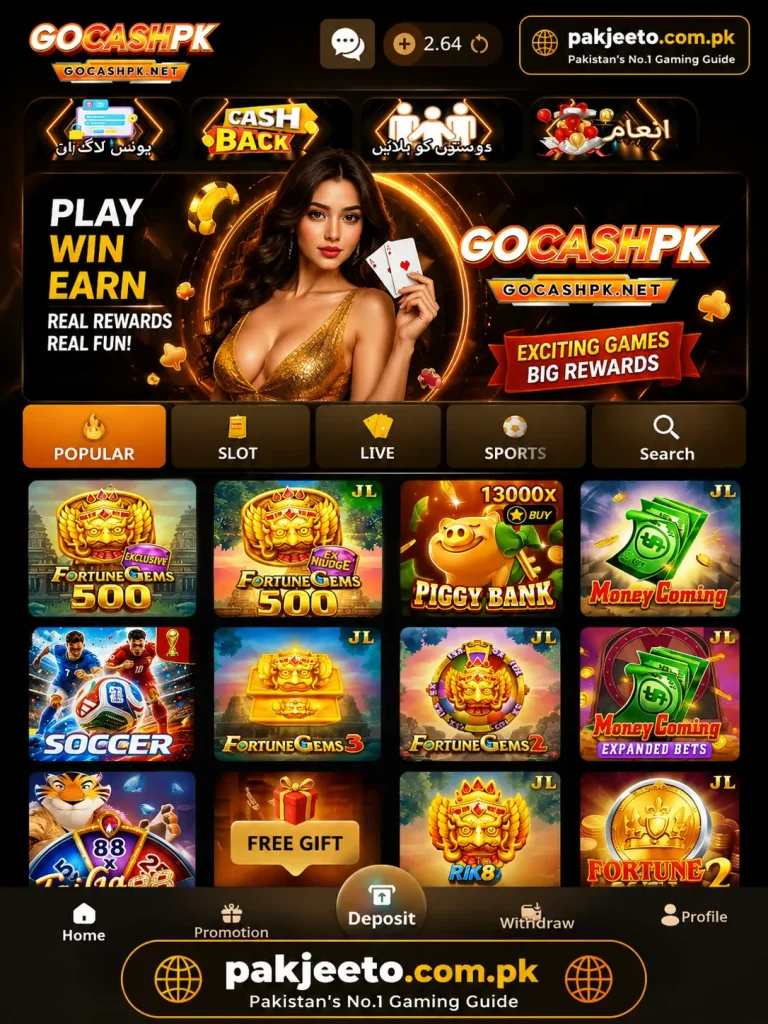 GOCASHPK Game